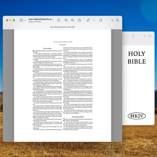 Progress on our NKJV Edition