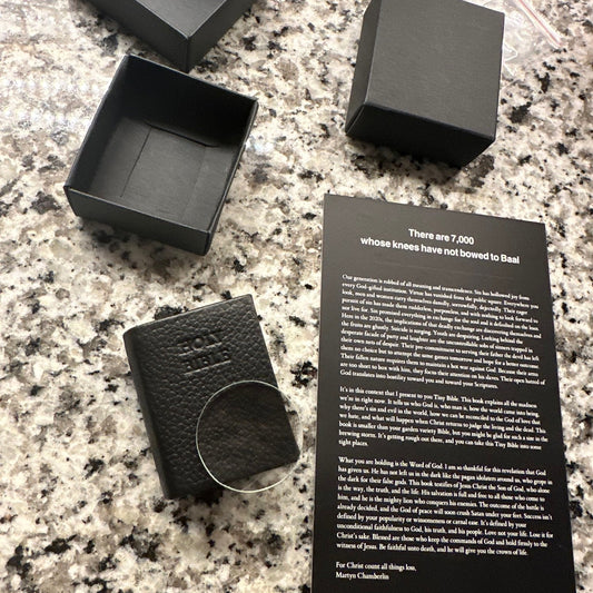 KJV Tiny Bible is back in stock!