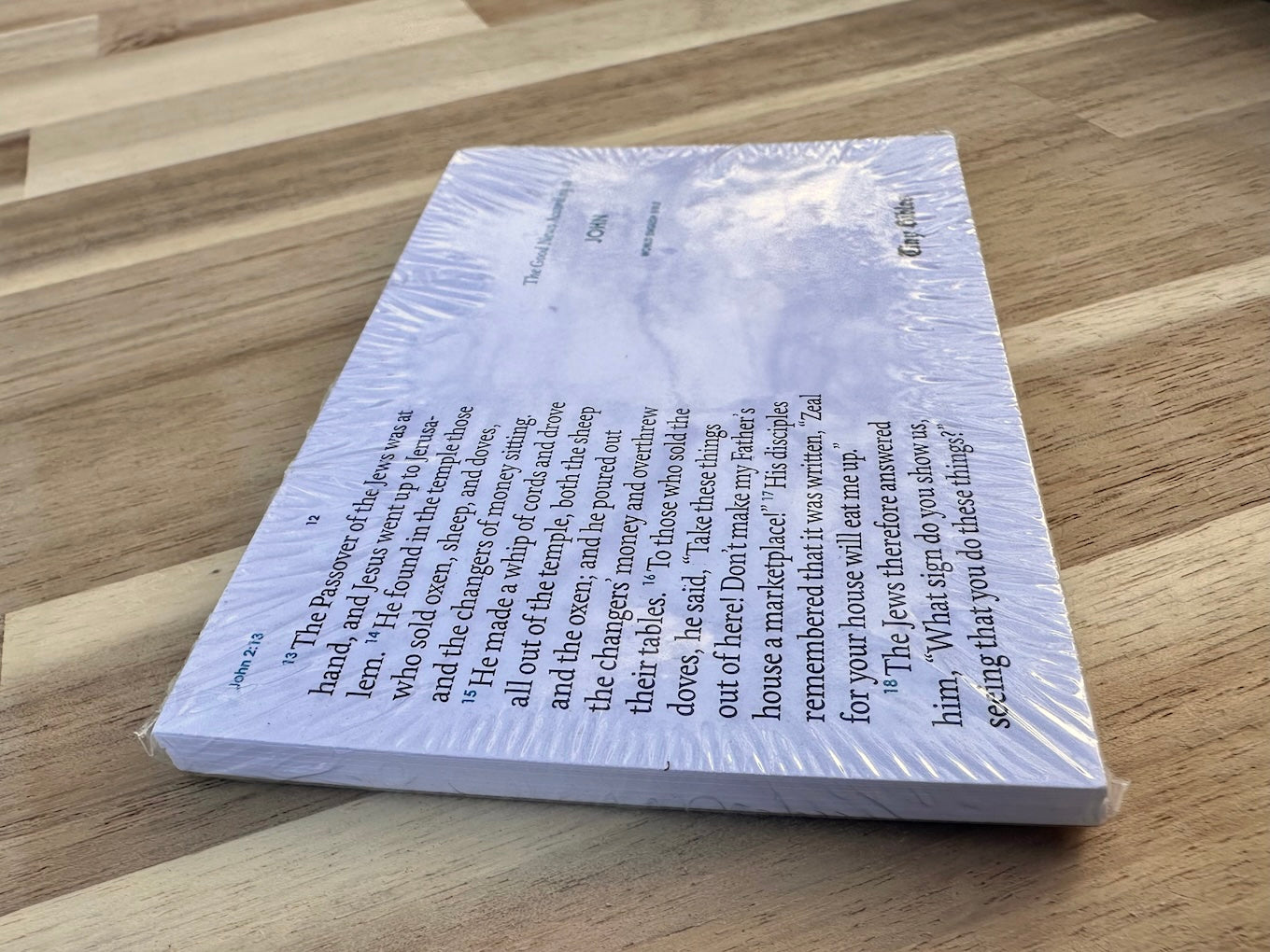 John’s Gospel, DIY-bound WEB