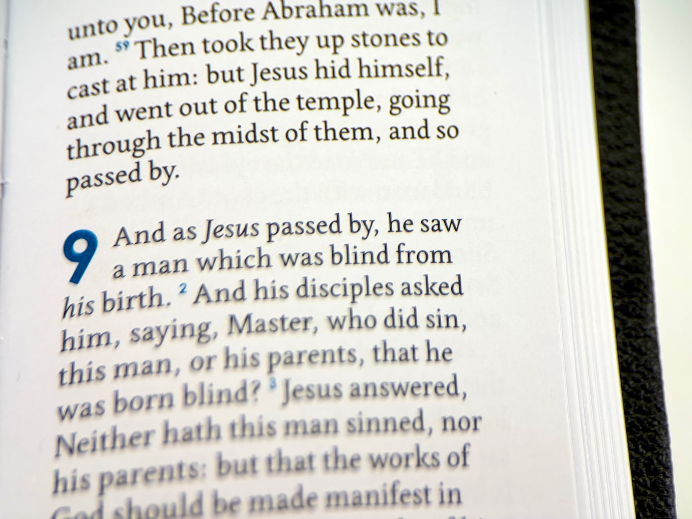 John’s Gospel, Pocket-Size Sheepskin KJV