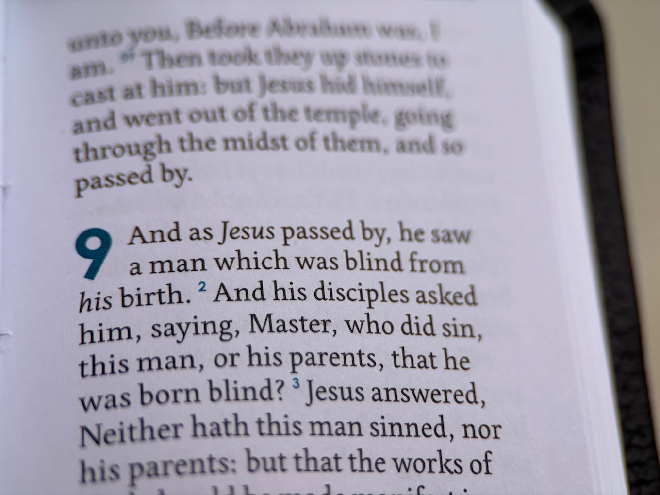 John’s Gospel, Pocket-Size Sheepskin KJV