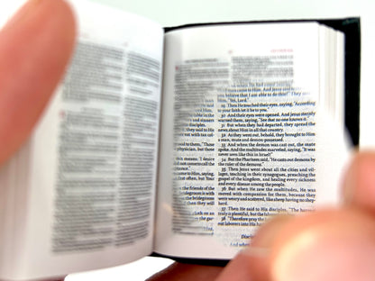 Tiny Bible, Cowhide NKJV