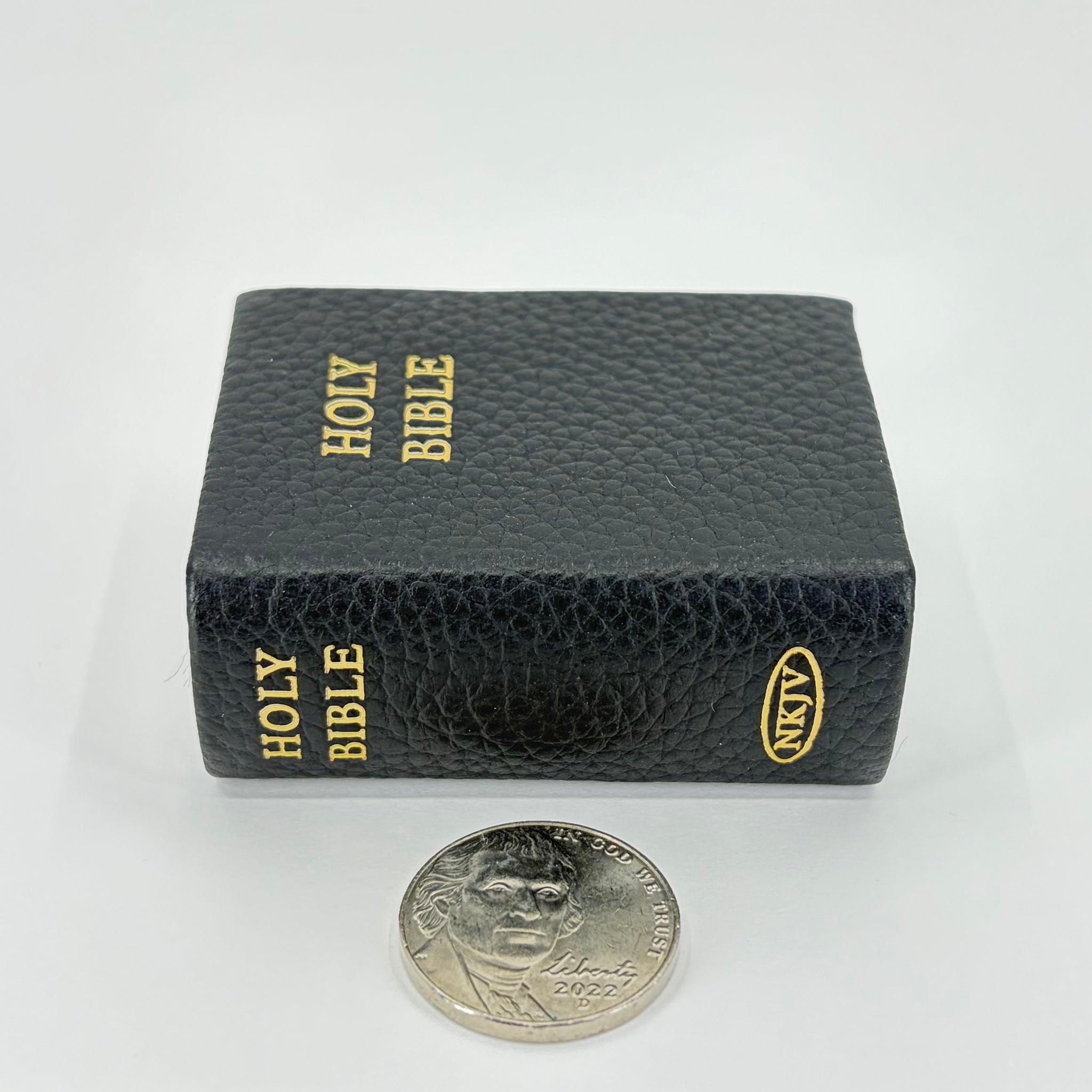 Tiny Bible NKJV – Miniature Handcrafted Cowhide Leather – TB