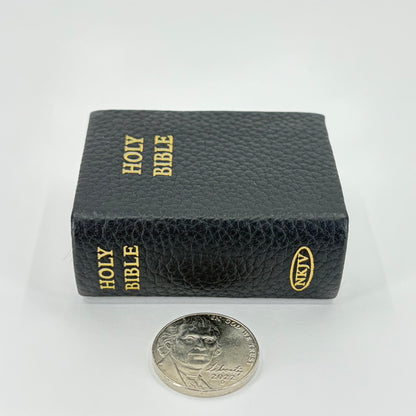 Tiny Bible, Cowhide NKJV