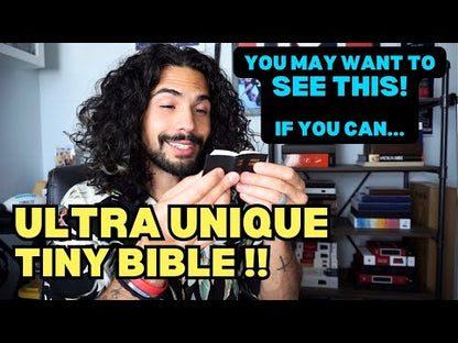 Tiny Bible, Cowhide NKJV