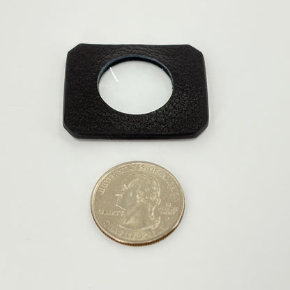 Leather-encased Magnifying Glass
