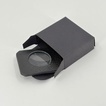 Leather-encased Magnifying Glass