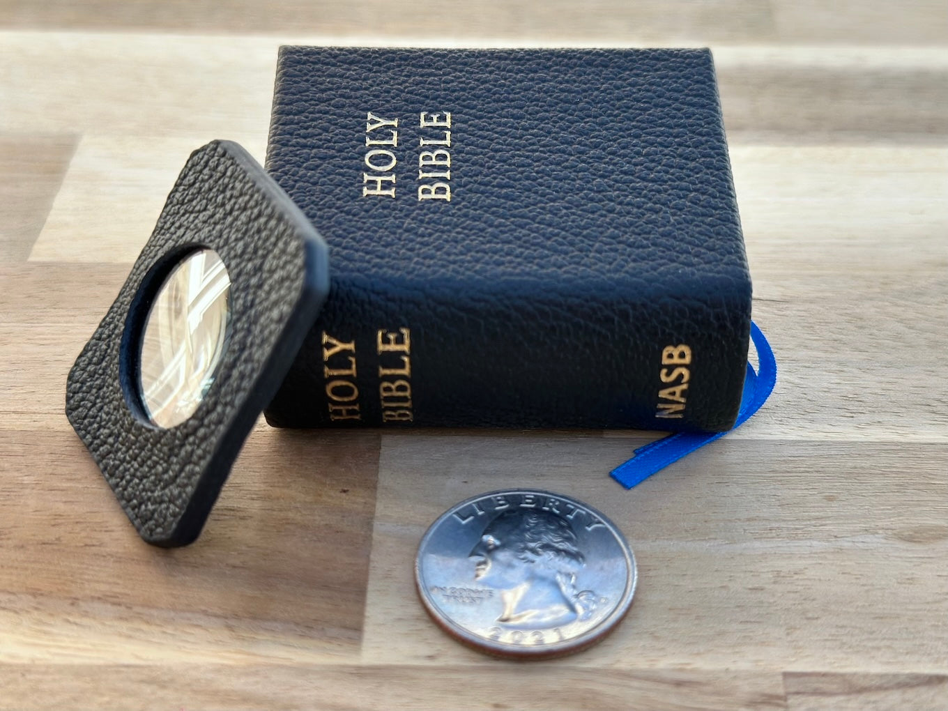 Tiny Bible, Sheepskin NASB 1995