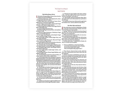 Tiny Bible, Cowhide NKJV