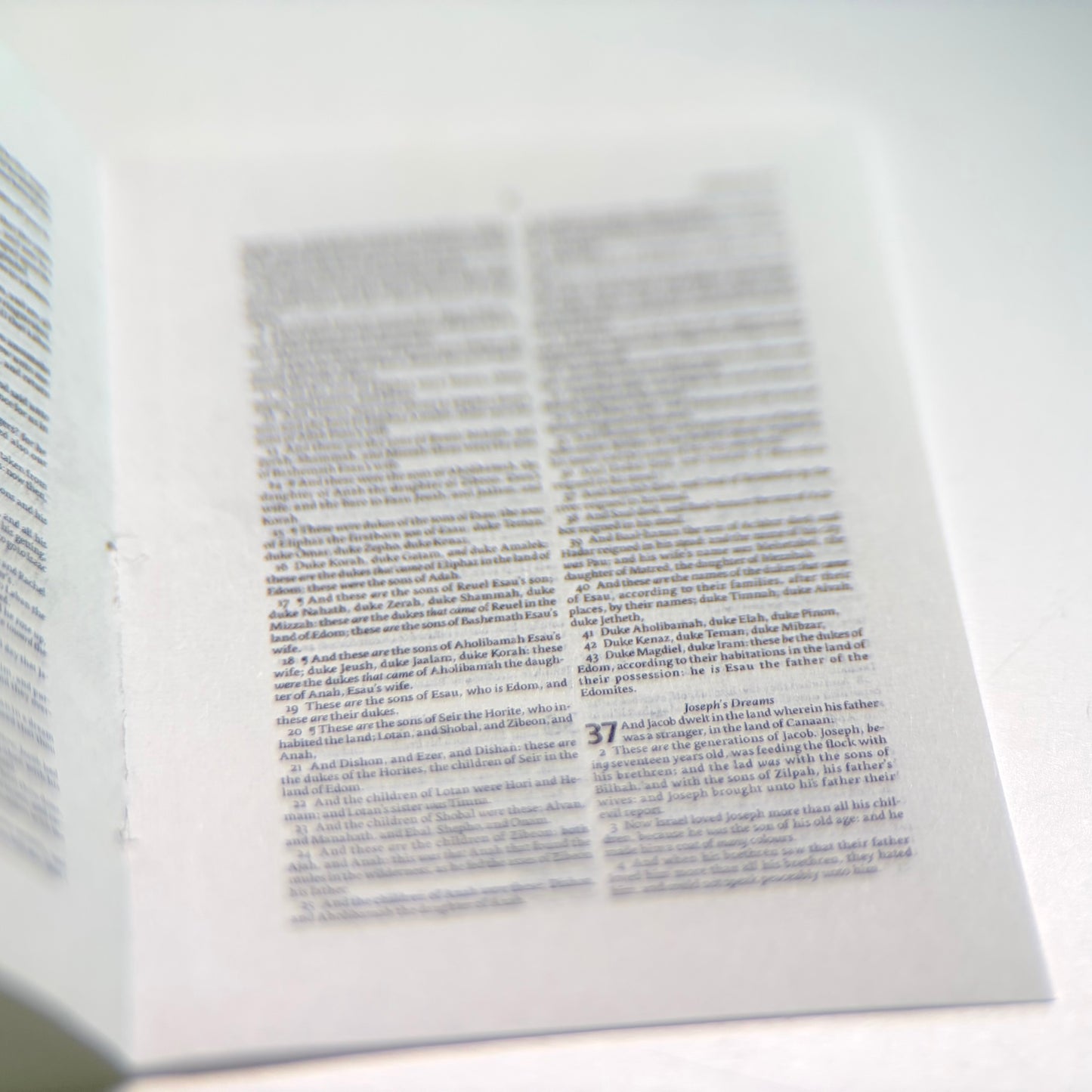 Sample Tiny Bible Page