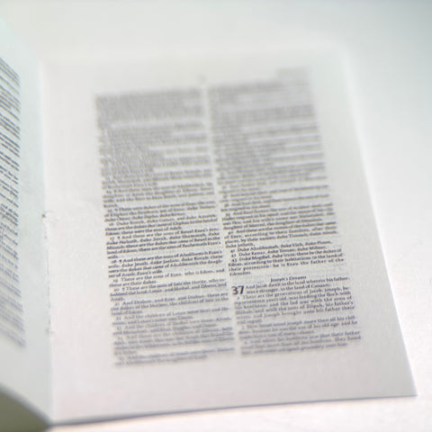Sample Tiny Bible Page