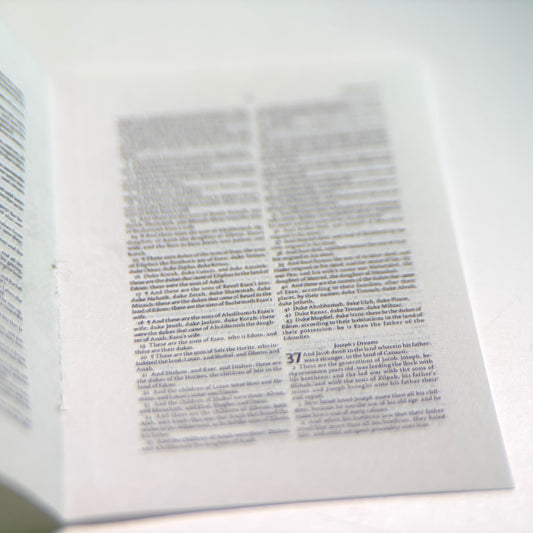 Sample Tiny Bible Page