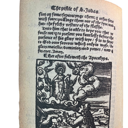 Tyndale 1534 New Testament Facsimile, Linen Hardcover