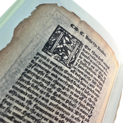 Tyndale 1534 New Testament Facsimile, Linen Hardcover