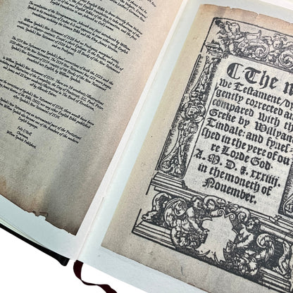 Tyndale 1534 New Testament Facsimile, Linen Hardcover