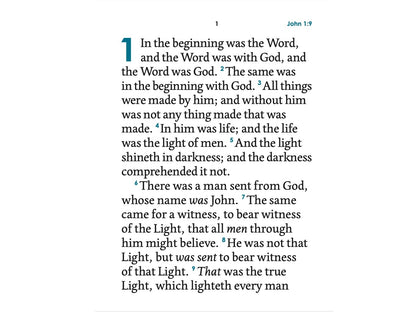 John’s Gospel, Pocket-Size Sheepskin KJV