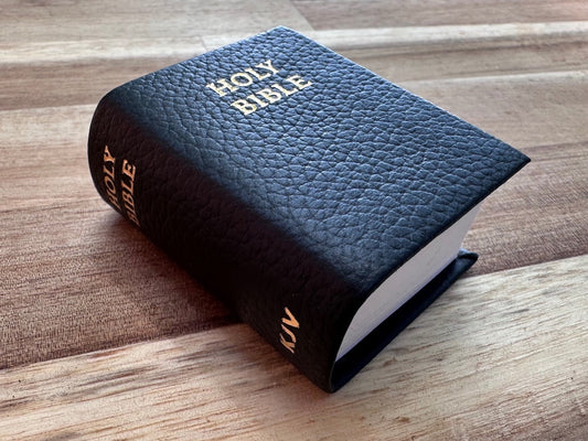 The cover of the gold foil edition of Tiny Bible